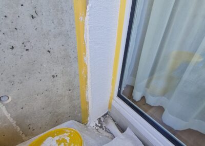 Fensterleibungen nach Wasserschaden